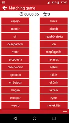 Hungarian - Spanish android App screenshot 3